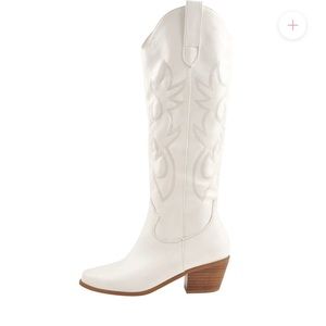 White Cowboy Boots